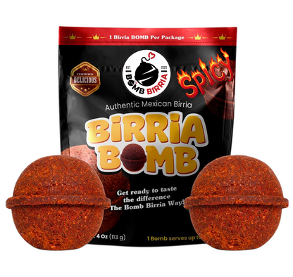 Spicy Birria Seasoning - 2 Large Bombs